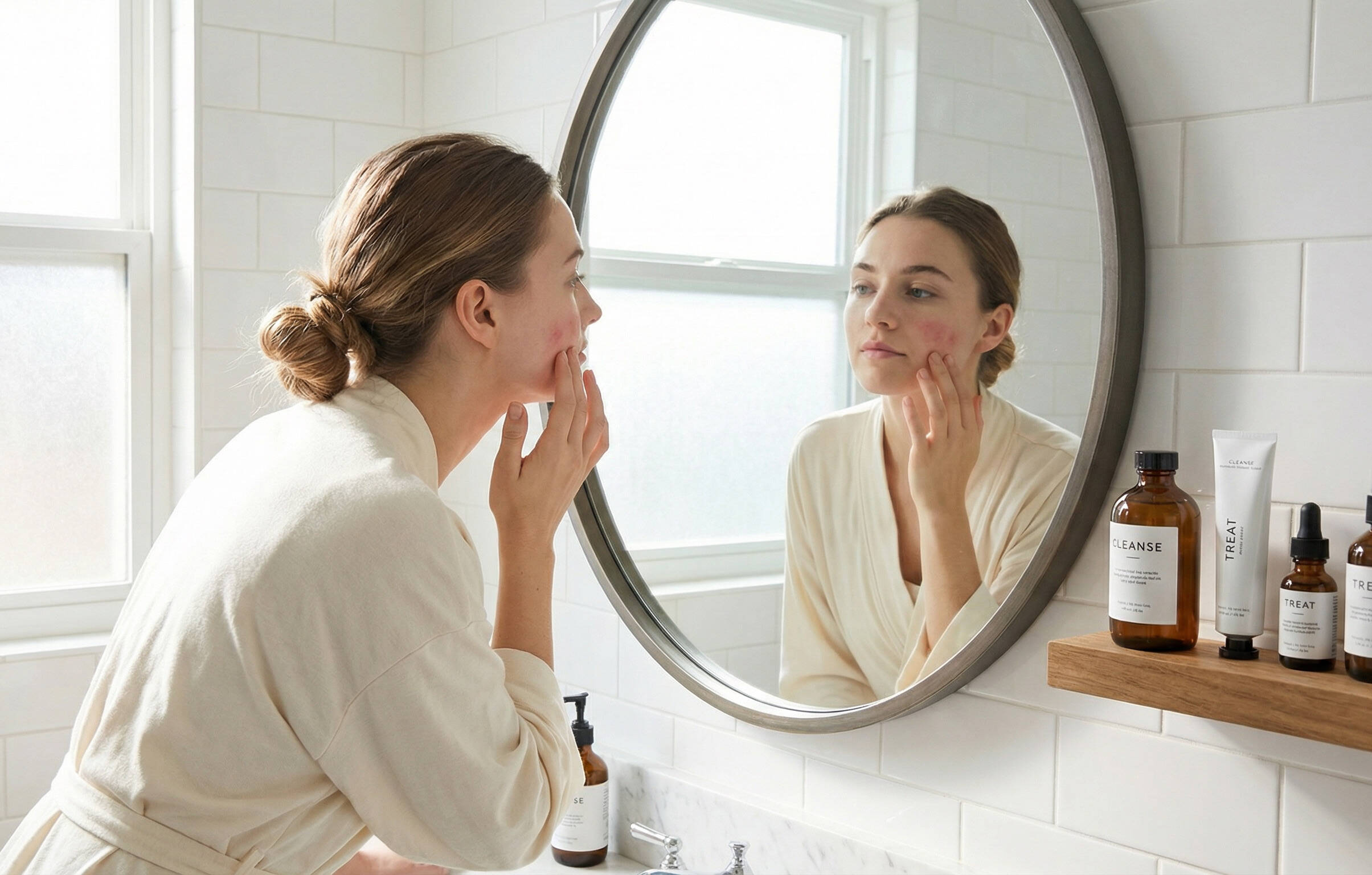 Akne durch Kopfkissen